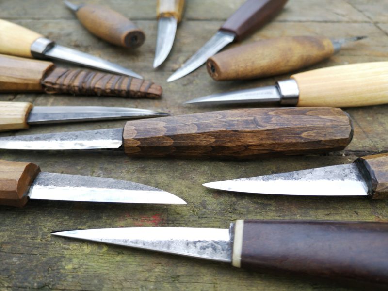Sharpening a Sloyd Carving Knife
